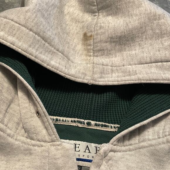 Vintage Cal Poly Hoodie Sweatshirt Pockets Mens Small Gear For Sports Gray 80s - Picture 11 of 16